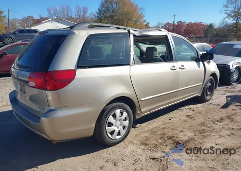 2005 Toyota Sienna Ce z USA, uszkodzony, nr VIN 5TDZA23C55S259027